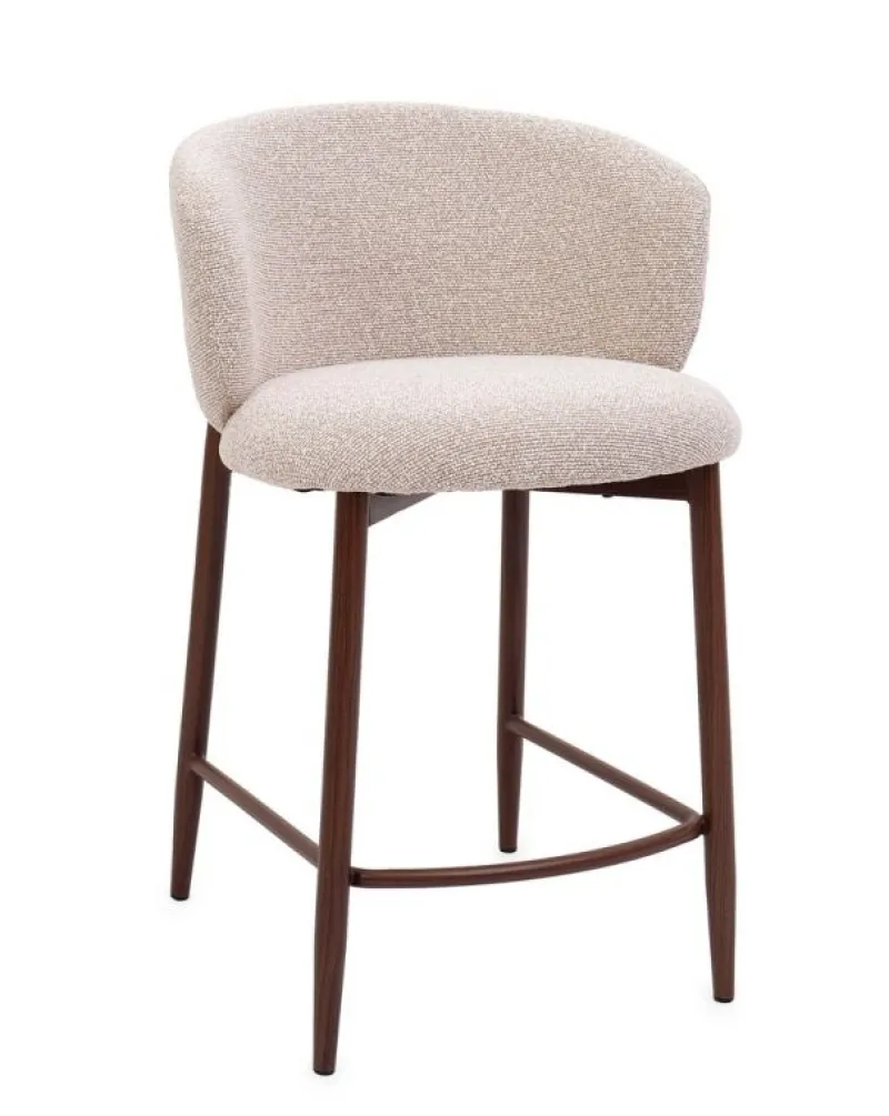 Best Bizzotto SGABELLO CUCINA AMALIA NOCE/BEIGE