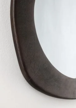 Discount Bizzotto SPECCHIO C-C DUDHI MARRONE SCURO D54,5