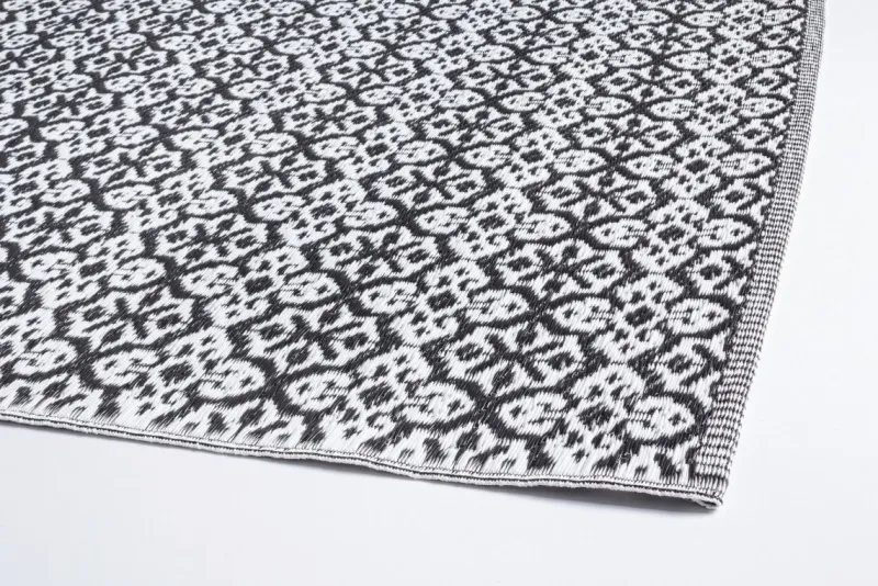 Hot Bizzotto TAPPETO NERO BIANCO 120X180 - TIRRENIA