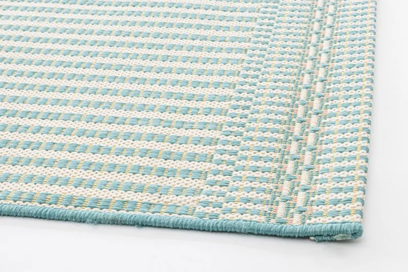 Hot Bizzotto TAPPETO THIERRY BLU BIANCO 160X230