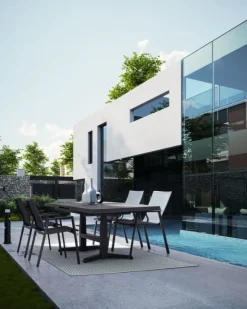 Hot Bizzotto TAPPETO THIERRY BLU BIANCO 160X230