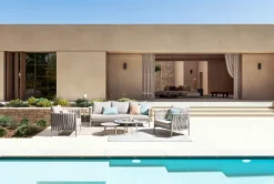 Hot Bizzotto TAPPETO THIERRY BLU BIANCO 160X230