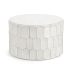 Clearance Bizzotto TAVOLINO CAESAR D66 BIANCO