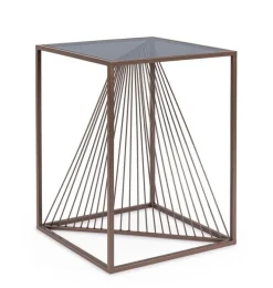 Outlet Bizzotto TAVOLINO ESPIRAL 40X40 COIN