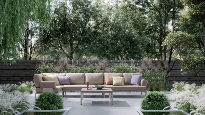 Sale Bizzotto TAVOLINO GERALD 90X90 PELICAN