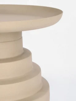 Bizzotto TAVOLINO IN ACCIAIO BEIGE - AMBA