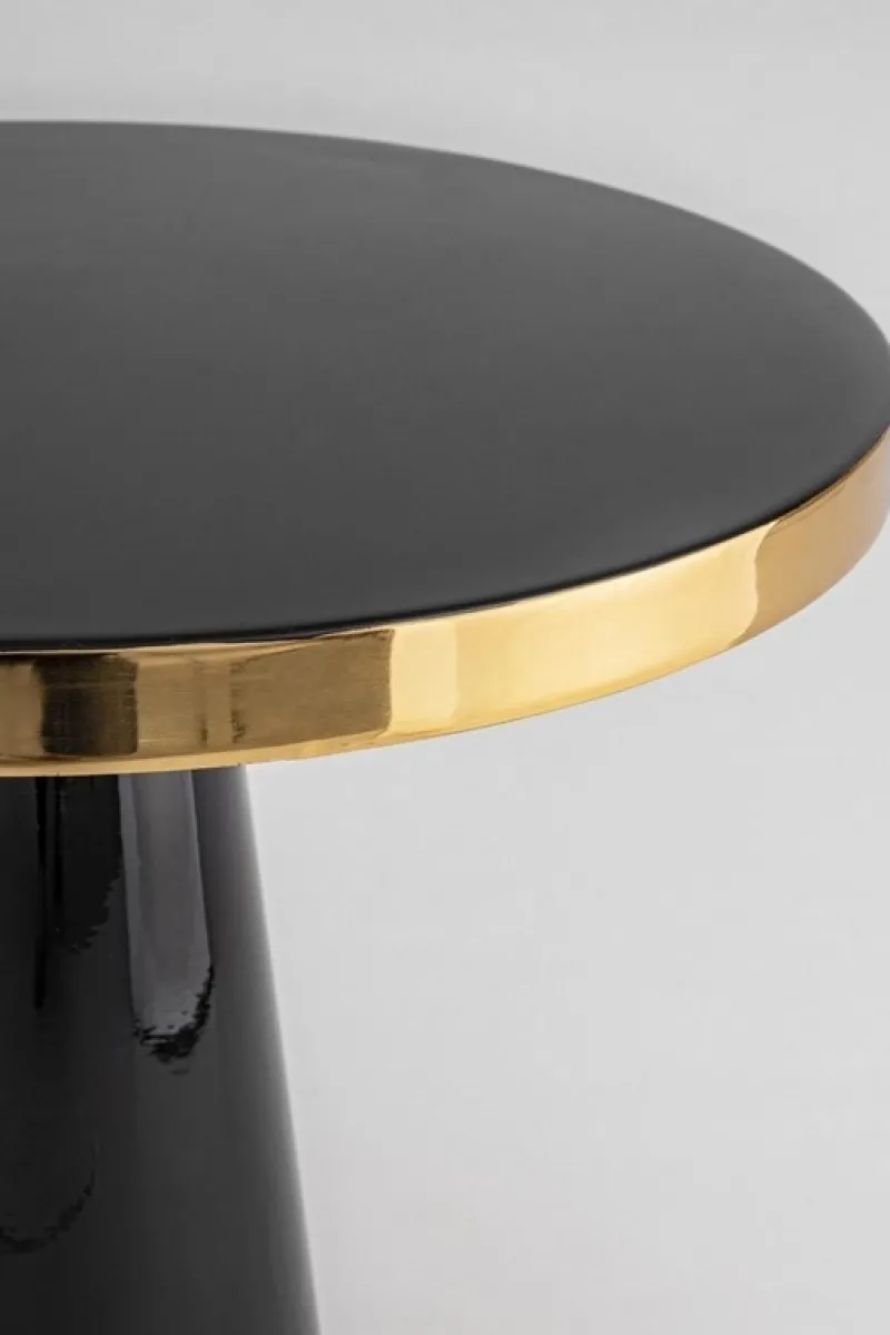 Discount Bizzotto TAVOLINO IN ACCIAIO NERO D51 - NANDIKA