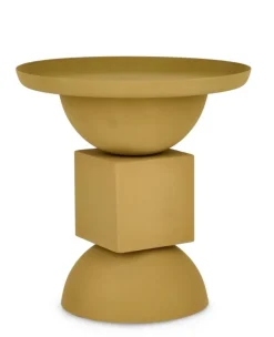 Discount Bizzotto TAVOLINO IN ACCIAIO SENAPE - ALKA