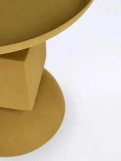 Discount Bizzotto TAVOLINO IN ACCIAIO SENAPE - ALKA