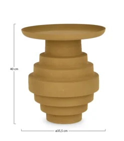 Best Bizzotto TAVOLINO IN ACCIAIO SENAPE - AMBA