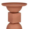 Best Bizzotto TAVOLINO IN ACCIAIO TERRACOTTA - ALKA