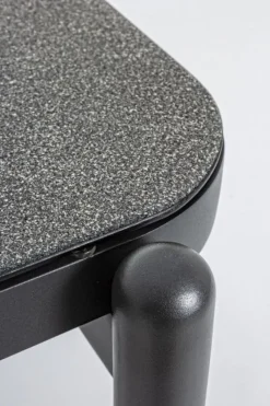 Best Bizzotto TAVOLINO IN ALLUMINIO ANTRACITE WG21 - FLORENCIA