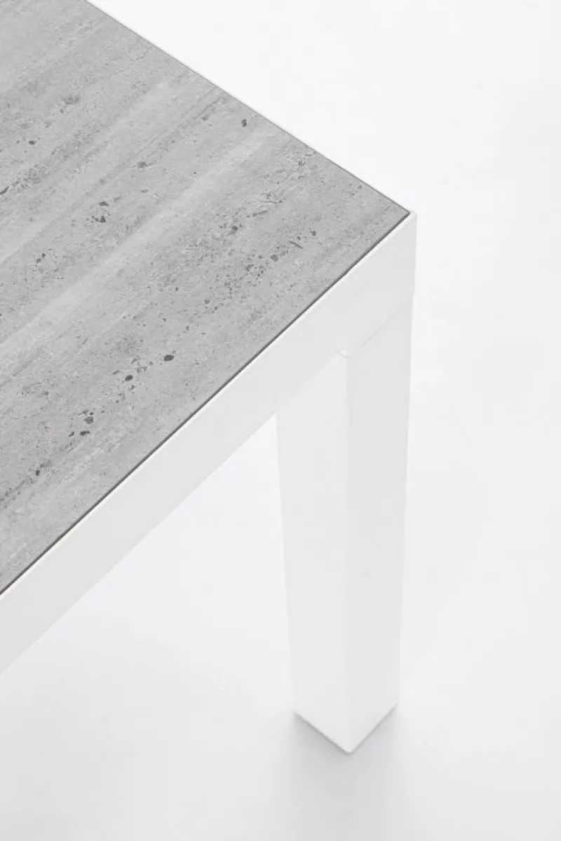 New Bizzotto TAVOLINO IN ALLUMINIO BIANCO JX11 - KLEDI