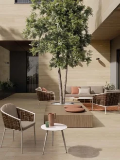 Sale Bizzotto TAVOLINO IN ALLUMINIO BIANCO YK11 - RIDLEY