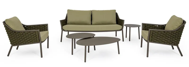 Sale Bizzotto TAVOLINO IN ALLUMINIO OLIV QS24 - SPARKY