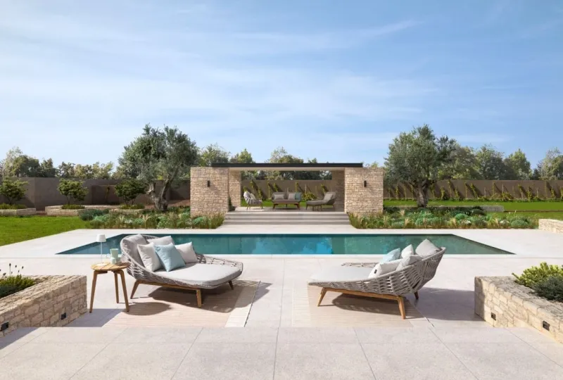 New Bizzotto TAVOLINO IN CORDA D45 - TAMIRES