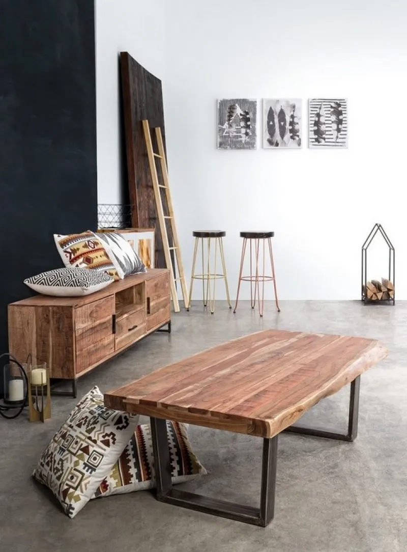 Outlet Bizzotto TAVOLINO IN LEGNO - ELMER