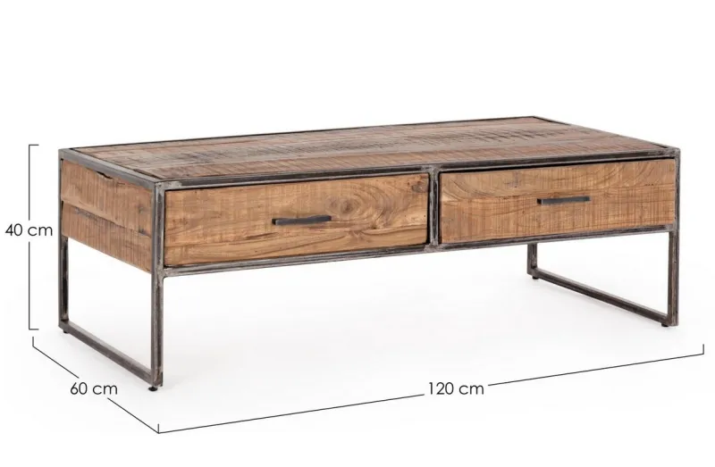 Bizzotto TAVOLINO IN LEGNO - ELMER