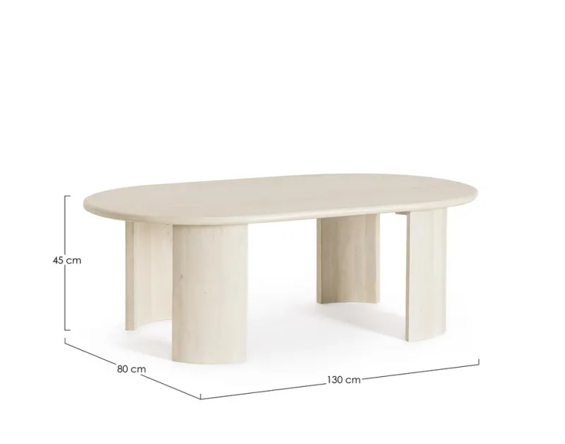 Outlet Bizzotto TAVOLINO IN LEGNO - ORLANDO