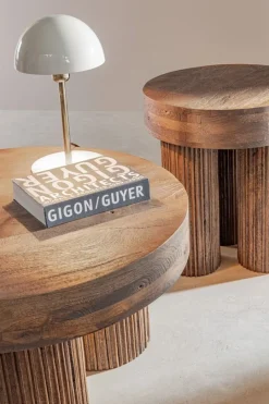 Sale Bizzotto TAVOLINO IN LEGNO BROWN D75 - DACCA