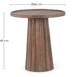 Bizzotto TAVOLINO IN LEGNO D46 - ORISSA