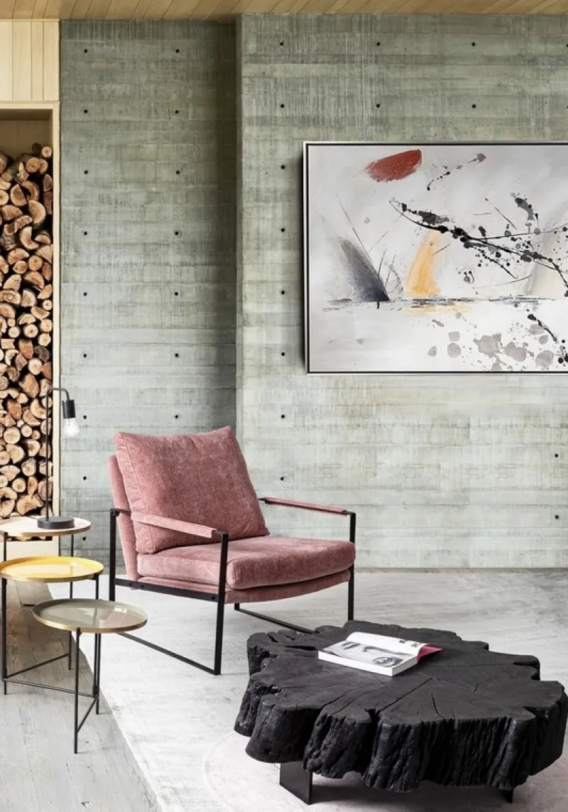 Clearance Bizzotto TAVOLINO IN LEGNO NERO - KEVAL