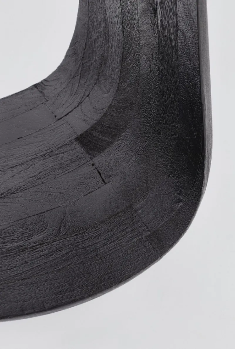 Clearance Bizzotto TAVOLINO IN LEGNO NERO - LOPEZ