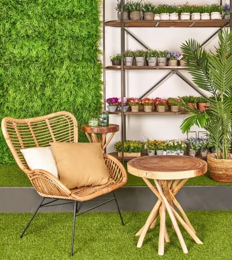 Clearance Bizzotto TAVOLINO IN LEGNO 56X56 - SOLIDAD