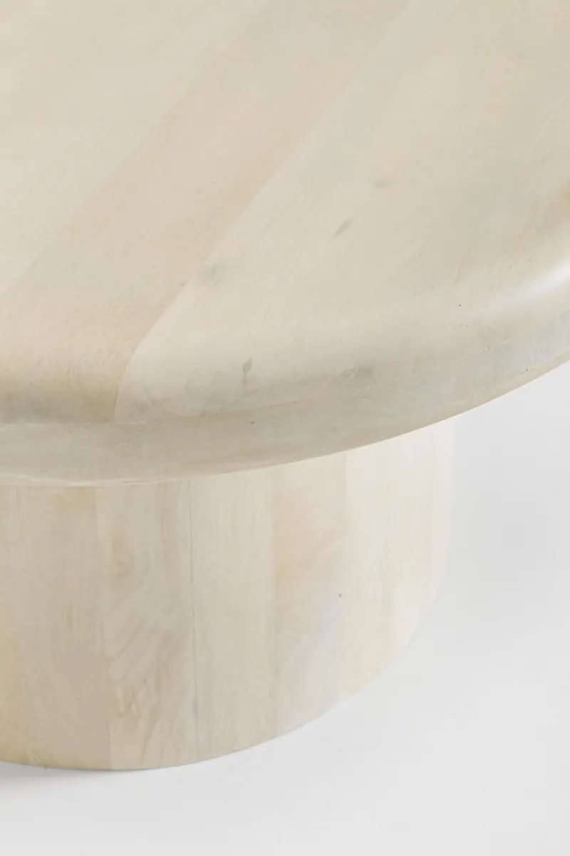 Discount Bizzotto TAVOLINO IN LEGNONATURALE D75 - LOPEZ