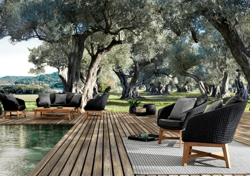 New Bizzotto TAVOLINO IN TEAK - COACHELLA