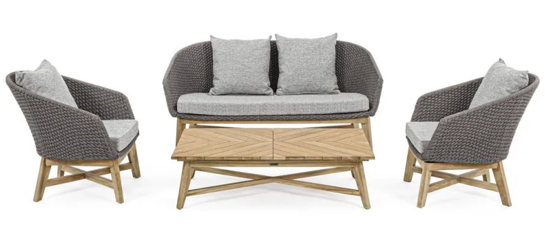 New Bizzotto TAVOLINO IN TEAK - COACHELLA