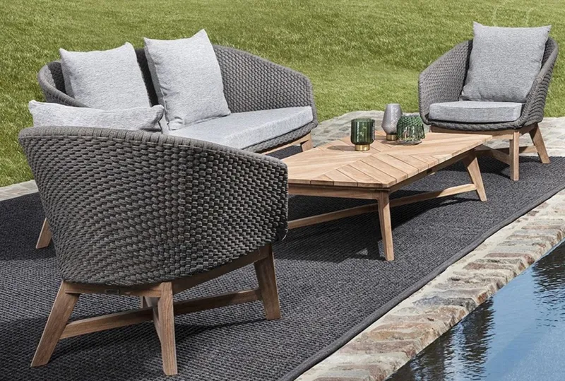 New Bizzotto TAVOLINO IN TEAK - COACHELLA