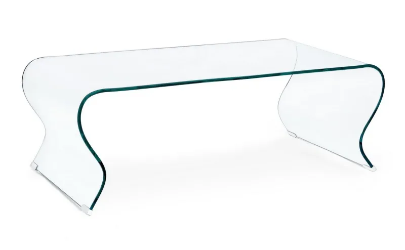 Discount Bizzotto TAVOLINO IN VETRO 120X60 - IRIDE