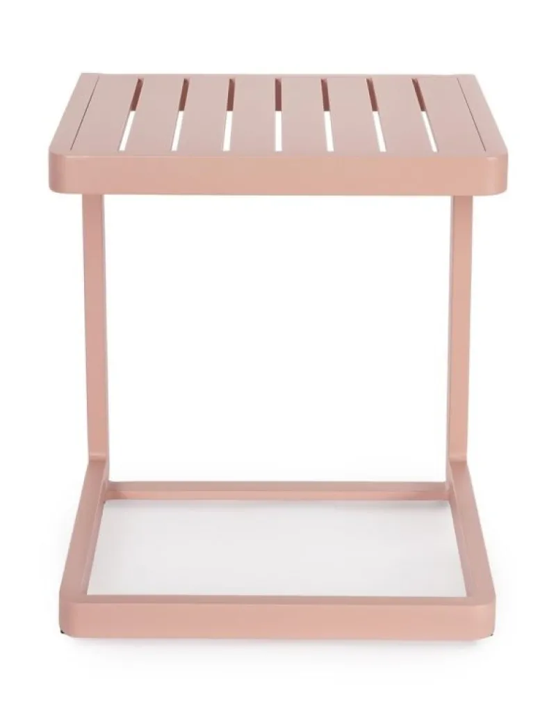 Outlet Bizzotto TAVOLINO KONNOR 40X40 ROSE