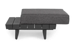 Outlet Bizzotto TAVOLINO MODULARE IN ALLUMINIO ANTRACITE WG21 - INFINITY