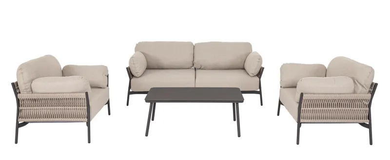 Bizzotto TAVOLINO SPIKE 104X61 RAVEN QS25