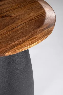 Clearance Bizzotto TAVOLINO STANLEY TOP NATURAL 50