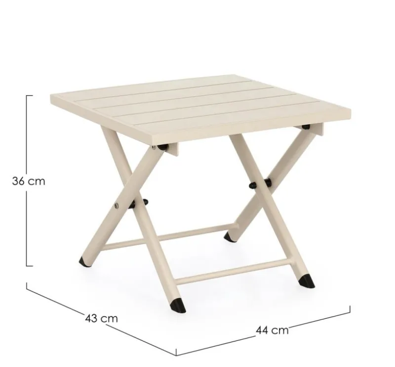 Sale Bizzotto TAVOLINO TAYLOR 44X43 WHISPER