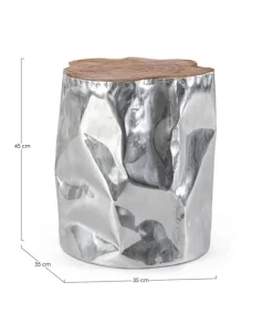 Discount Bizzotto TAVOLINO 35X35 - HAMMER