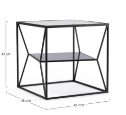 Outlet Bizzotto TAVOLINO 45X45 - HYDRA