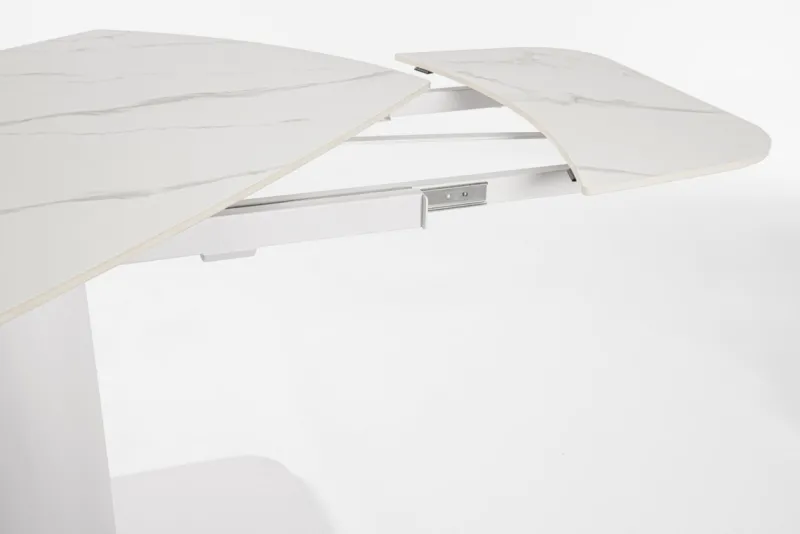 Discount Bizzotto TAVOLO ALL. JEREMIAS 140-200X80 BIANCO