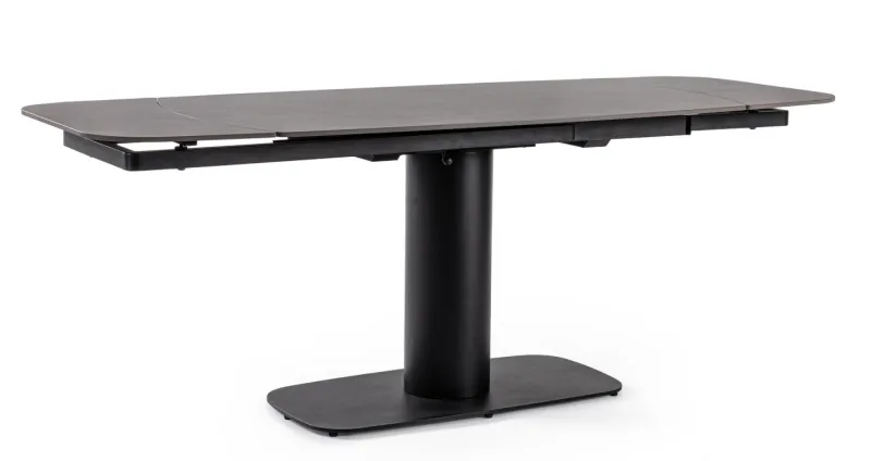 Bizzotto TAVOLO ALL. JEREMIAS 140-200X80 NERO