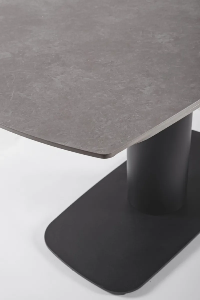 Bizzotto TAVOLO ALL. JEREMIAS 140-200X80 NERO