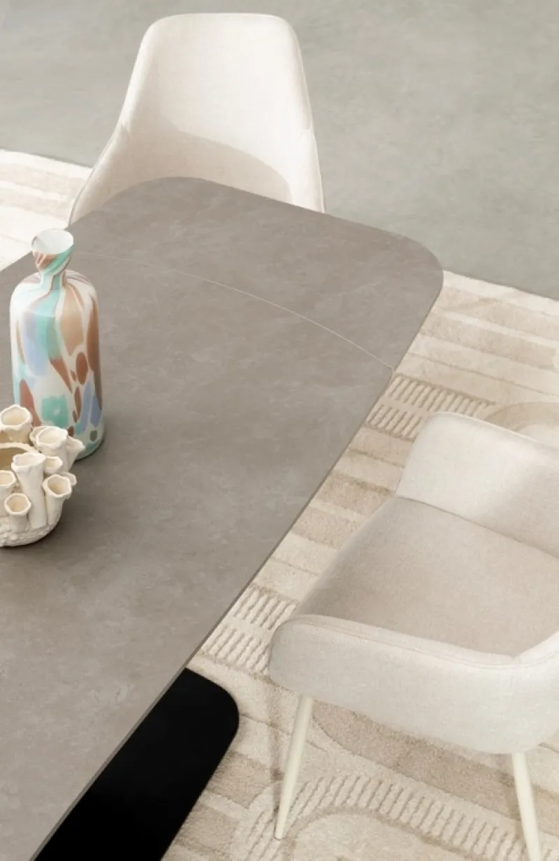 Bizzotto TAVOLO ALL. JEREMIAS 140-200X80 NERO