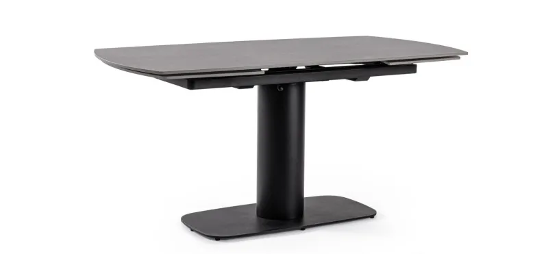 Bizzotto TAVOLO ALL. JEREMIAS 140-200X80 NERO