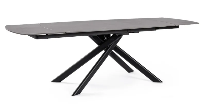 Sale Bizzotto TAVOLO ALL. JOAKIM 160-240X90 NERO