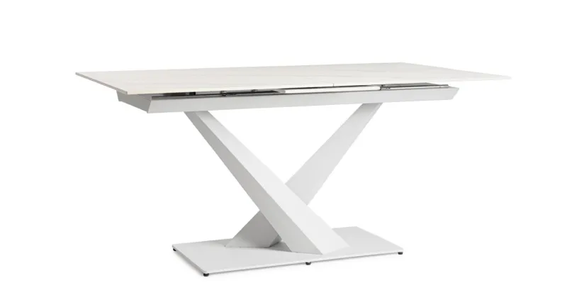 Discount Bizzotto TAVOLO ALL. JOHANNES 160-200X90 BIANCO