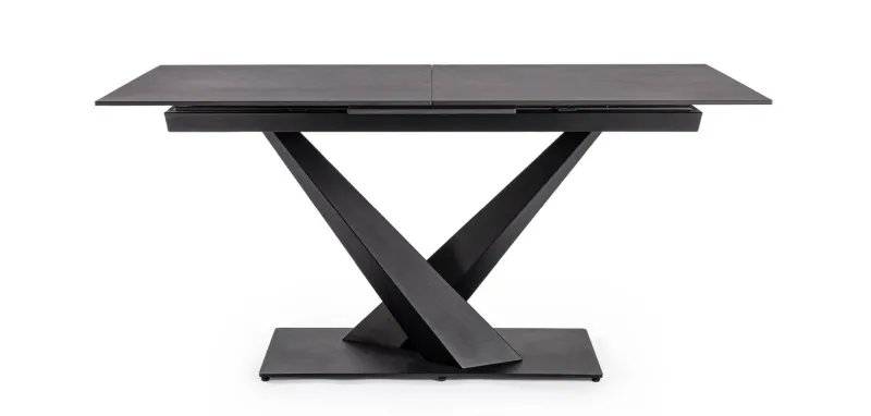 Clearance Bizzotto TAVOLO ALL. JOHANNES 160-200X90 NERO
