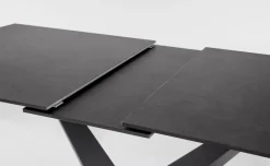 Clearance Bizzotto TAVOLO ALL. JOHANNES 160-200X90 NERO