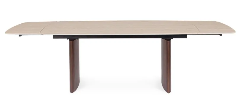 New Bizzotto TAVOLO ALL. MAILIS 180/260X90 NOCE/TRAV.